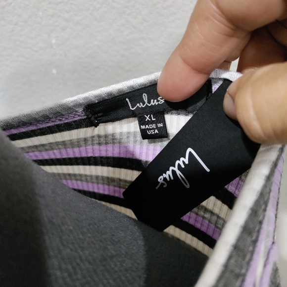 NWT Lulu's Made with love ribbed tank maternity dress size XL - Picture 9 of 9